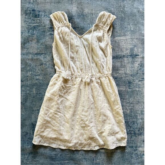 Sisstrevolution Ivory Bonnie Sleeveless Woven Mini Dress Small - Picture 2 of 9